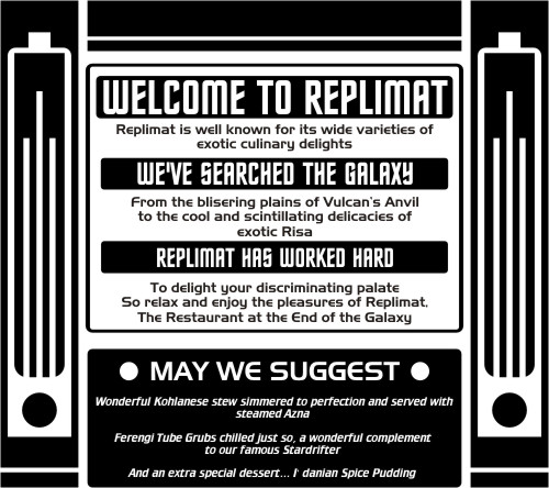 Replimat (artwork by Sat'Rain)