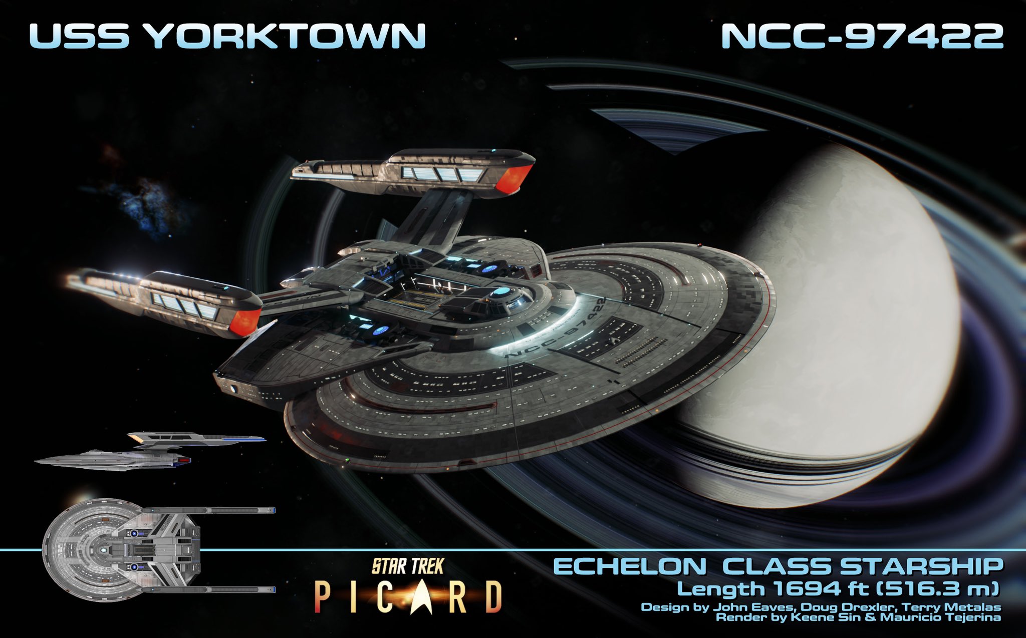 Scheda profilo della USS Yorktown NCC-97422P37