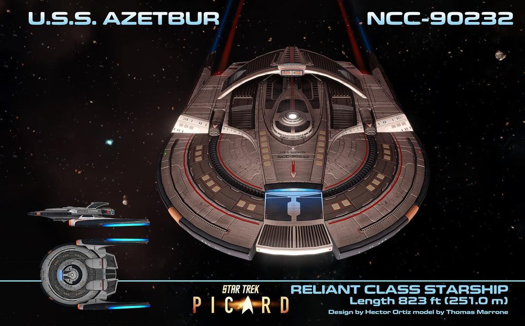 Scheda profilo della USS Azetbur NCC-90232P37