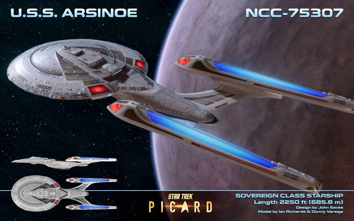 Scheda profilo della USS Arsinoe NCC-75307P37