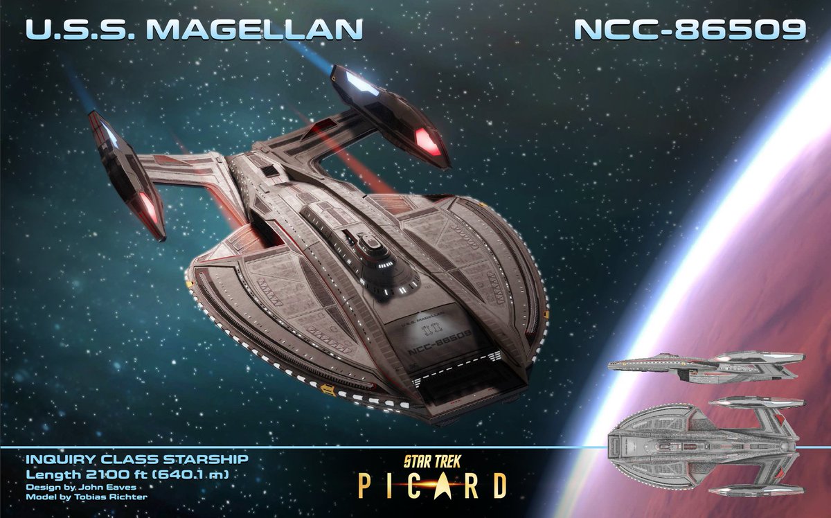 Scheda profilo della USS Magellan NCC-86509P37