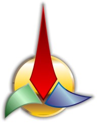 Logo dei Klingon (artwork by Sat'Rain)
