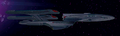 La USS Archimedes NCC-83002, tipica nave di Classe Obena, nel 2381