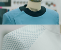 Dettaglio delle uniformi mediche in uso in Star Trek: Strange New Worlds